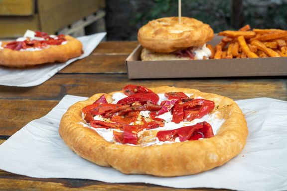 Làngos vegan chez Paradise foodtruck à Strasbourg