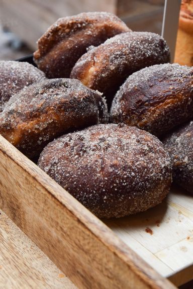 Beignets vegan chez Origin Coffee shop végétal à Strasbourg