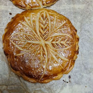 Galette des rois vegan chez Origin Coffee shop végétal à Strasbourg